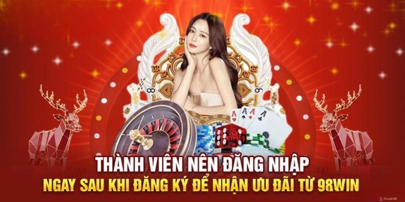 Các bước đăng nhập và đăng ký 98win 