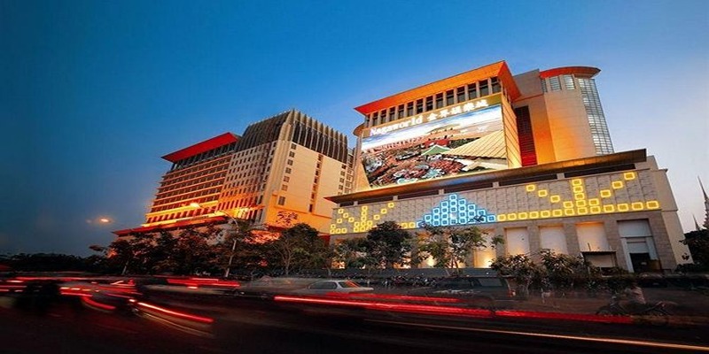 Không gian bên ngoài casino Nagaworld